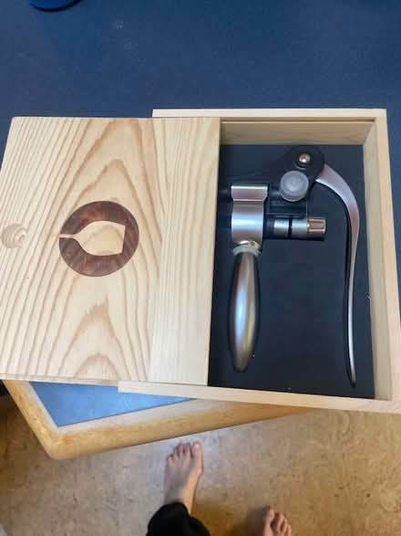 Photo of free Wine opener in wood box (East Boulder) #1