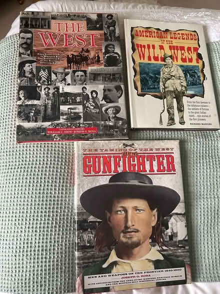 Photo of free 3 Large Books - American Wild West (Colinton Mains EH13) #1