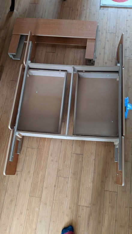 Photo of free Child's Brio trainset board with storage drawers (Burnage M14) #2