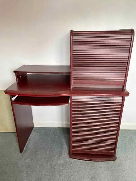 Photo of free Desk with storage (Silver End CM8) #1