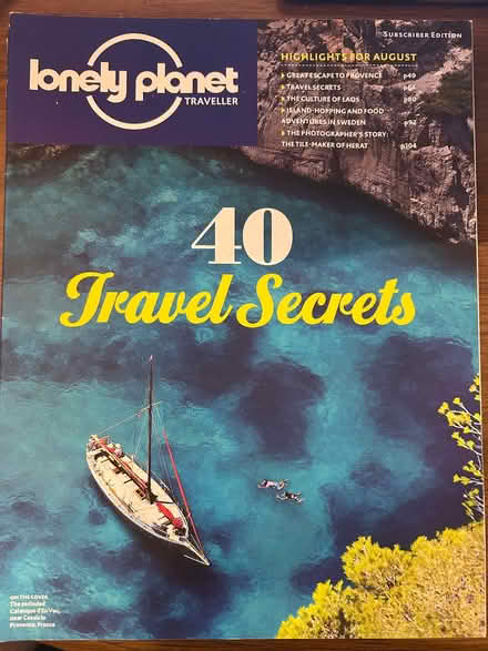 Photo of free Lonely Planet travel magazines (Pallet Hill CA11) #2