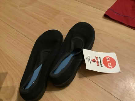 Photo of free New child’s size 7 plimsoles (Brampton S40) #1