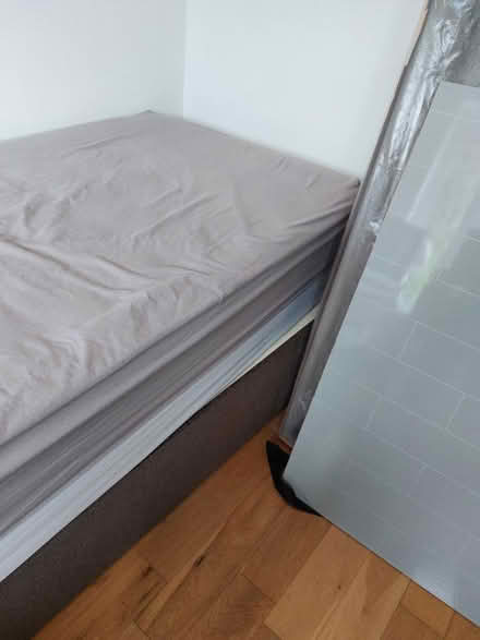 Photo of free Single bed as new brown cord (Beachside, Courtown,) #4