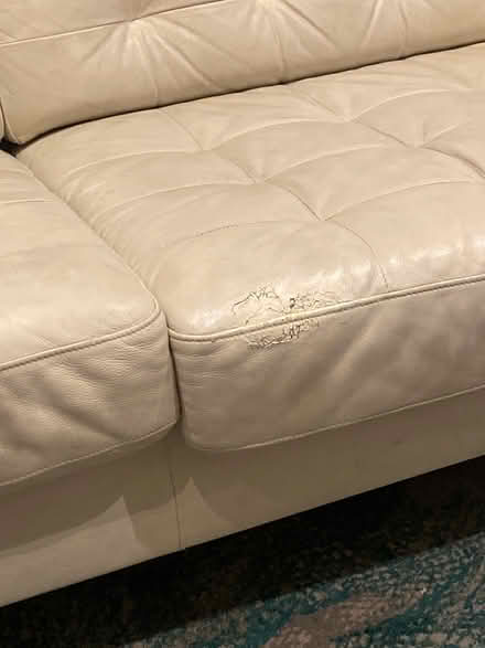 Photo of free Three seater sofa (Barking IG11) #3