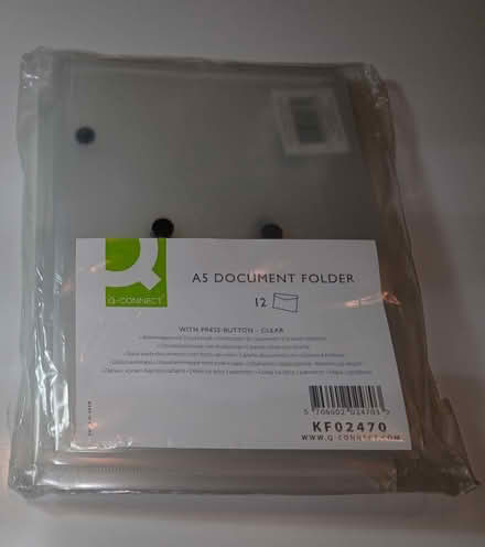 Photo of free Plastic wallets - A5 size (West Bridgford NG2) #2