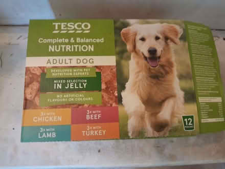 Photo of free Tesco Adult Dog Food in Gravy (Assarts Farm Estate NG16) #1