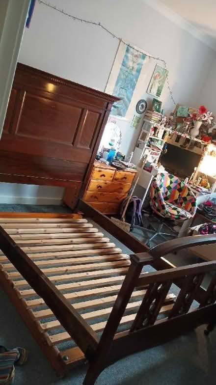 Photo of free Antique double bed (Woodside G20) #3