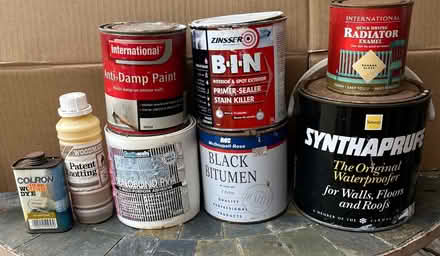 Photo of free DIY tins, for inside and outside (North Moreton OX11) #1