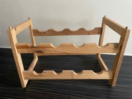 Photo of free Wooden wine rack (HD1, Huddersfield) #1