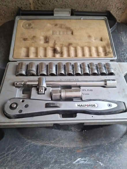 Photo of free Halfords socket set (GL4) #1
