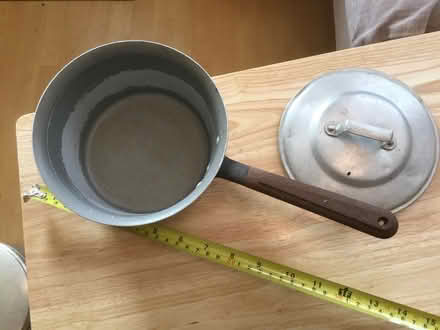 Photo of free 6.5 inch diam saucepan with llid (B62 near Blackheath) #1