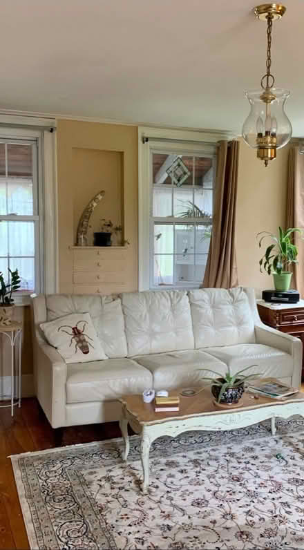 Photo of free Italian leather couch and chair (Townsend the harbor) #1