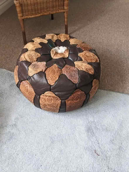 Photo of free Foot pouffe (Congleton Hightown) #1