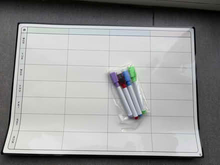 Photo of free Planner - dry wipe x4 pens (Saint George's CO2) #1