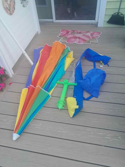 Photo of free beach umbrella (Amber meadows 21702) #2
