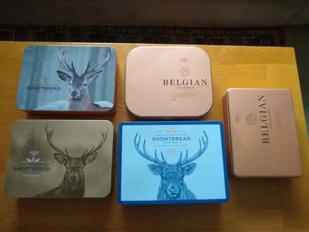 Photo of free Assorted Tin Boxes (St Austell) #1