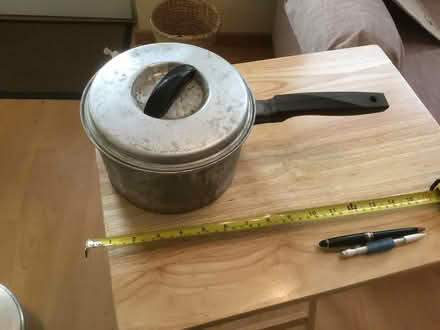 Photo of free 7 inch saucepan with lid (B62 near Blackheath) #1