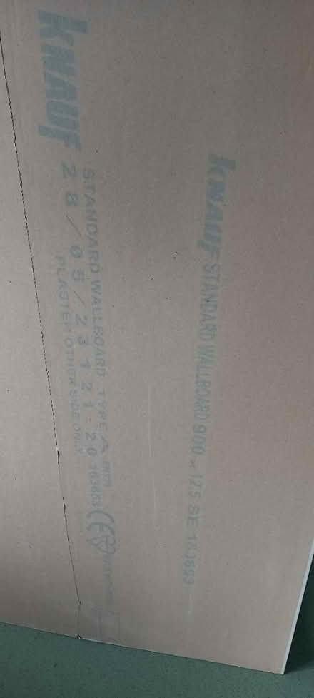 Photo of free Knauf plasterboard - piece of (Starcross EX6) #2