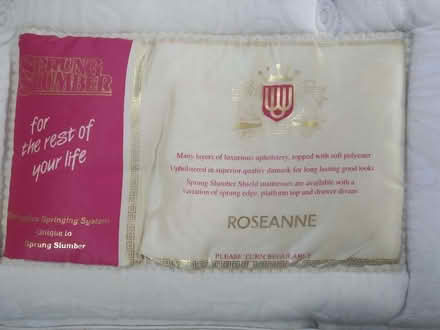 Photo of free 5' divan base and mattress (Whiteway GL6) #2