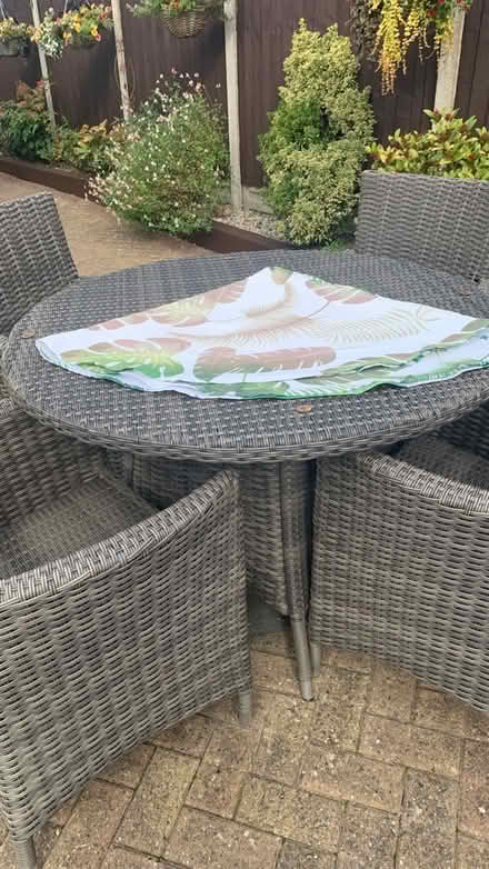 Photo of free Patio Table and Chairs (Chelmsford CM1) #3