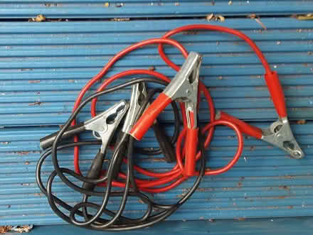 Photo of free Set of car jump leads (Great Moor SK7) #1