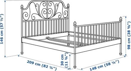 Photo of free Double bed frame (City Centre, LE1) #4