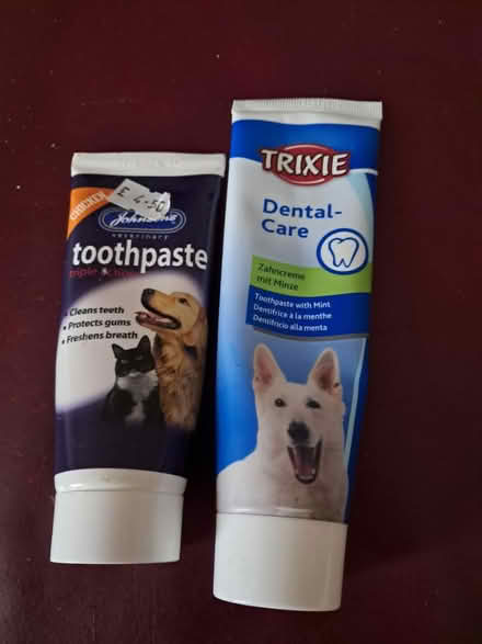 Photo of free Dog toothpaste, used once (G52 Cardonald) #1