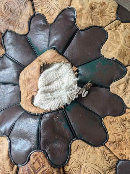 Photo of free Foot pouffe (Congleton Hightown) #2