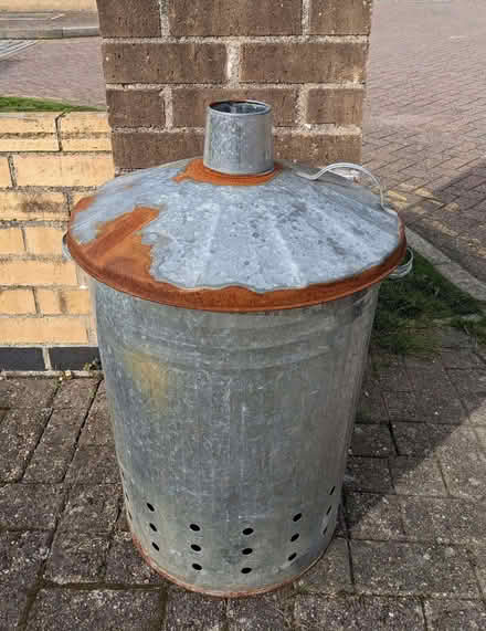 Photo of free Galvanised Incinerator Bin 80ltr (PL4) #1