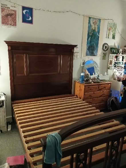 Photo of free Antique double bed (Woodside G20) #2