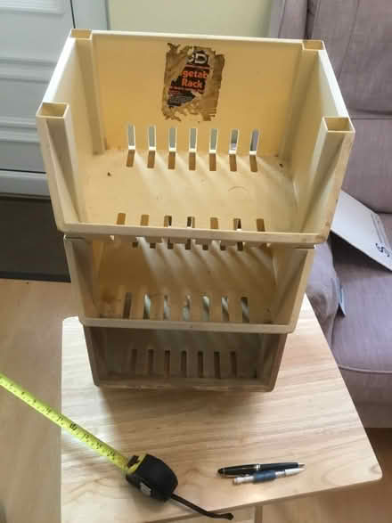 Photo of free 3 tier large stacking veg rack (B62 near Blackheath) #1