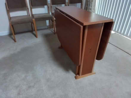 Photo of free Dropleaf Table & Chairs (East Oakley RG23) #1