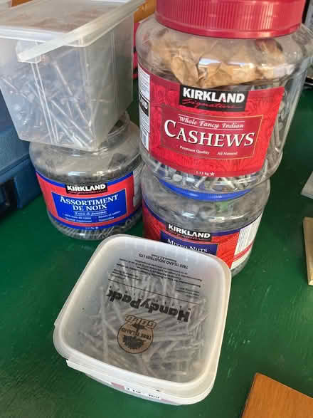 Photo of free Containers of Nails (Findlay Creek) #1