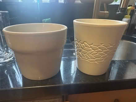 Photo of free Two small flower pots (Hampton TW12) #1