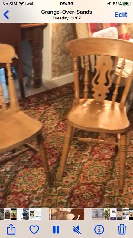 Photo of free Dining chairs (Grange-over-Sands LA11) #1