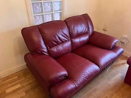 Photo of free Leather Sofa (Sallins) #1