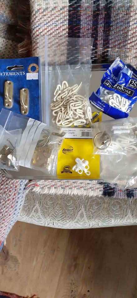 Photo of free Curtain hooks, etc. (Kennington OX1) #1