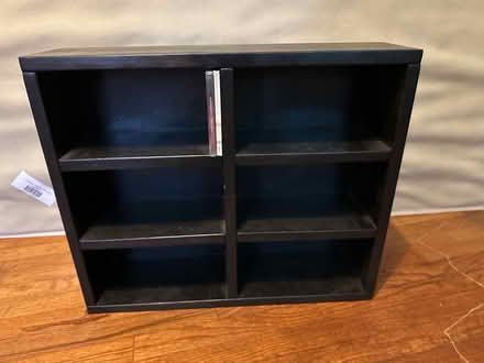 Photo of free Wood CD rack (Long Beach/Lakewood) #1