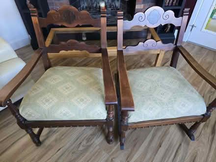 Photo of free Two chairs (one a rocking chair) (Parsippany) #4