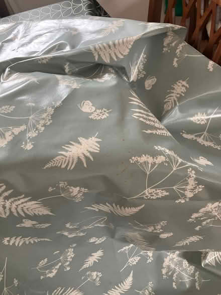 Photo of free Oil cloth tablecloth (Tavistock) #2
