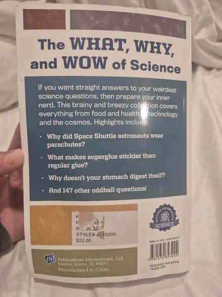 Photo of free Fun Facts Science Book (Abington) #2