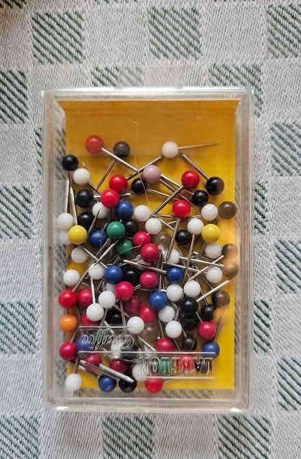 Photo of free Vintage map pins (Wallingford) #1