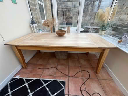 Photo of free Pine table 200cm x 90cm (Liberton EH16) #1