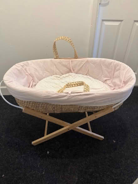 Photo of free Moses basket (Wordsworth drive S5) #1