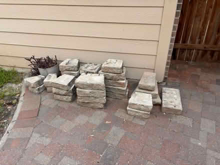 Photo of free Retaining wall / edging bricks (Barker Cypress Coles Crossing) #1