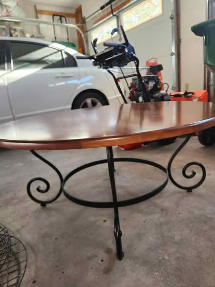 Photo of free Wood coffee table (southeast Fort Collins) #1