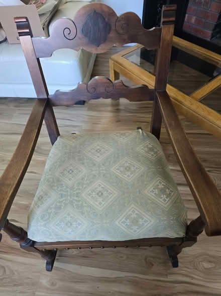 Photo of free Two chairs (one a rocking chair) (Parsippany) #2