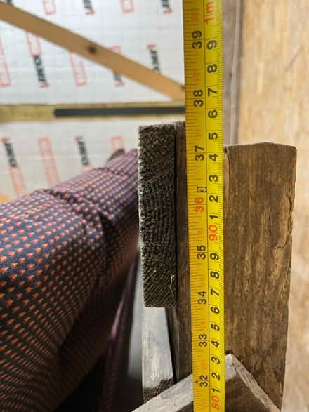 Photo of free Pallet bench with cushions (Rh98) #4
