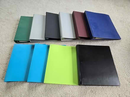 Photo of free 3-Ring Binders (South Pleasant Hill) #1