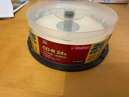 Photo of free Re-writeable CDs (Witney OX28 Deer Park) #2